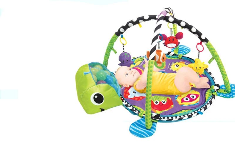 tapis bebe eveil hochet pieuvre crabe etoile poisson clown