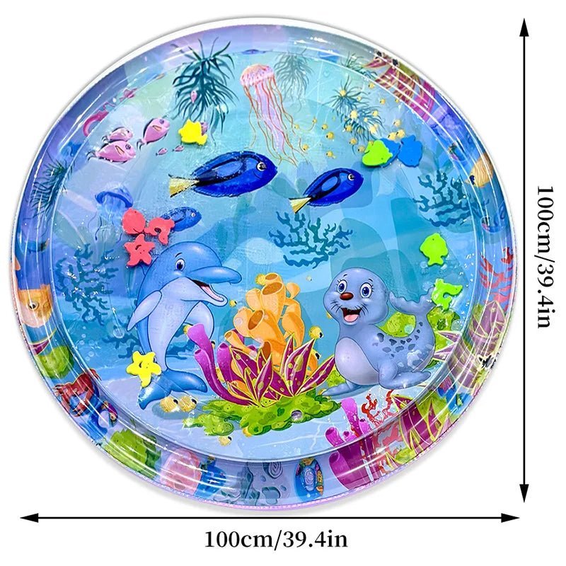 tapis d'eau bebe | ÉVEILCHORALIEN AVEC AMIS PHOQUE ET DAUPHIN - Émerveiller Bébé