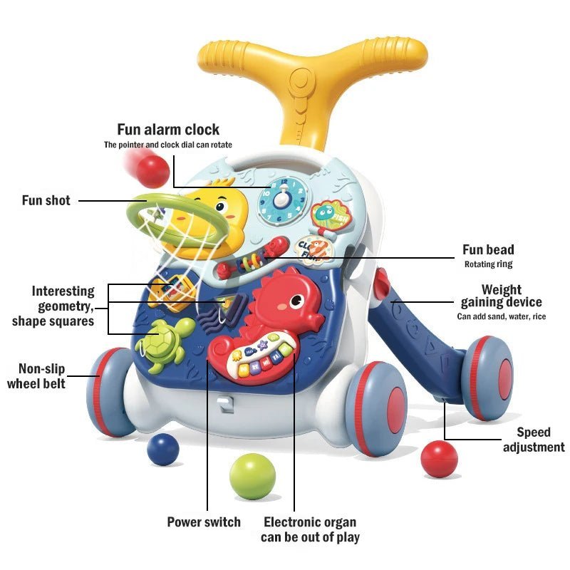 Trotteur bébé | COMBITROTableOCÉAN - Émerveiller Bébé