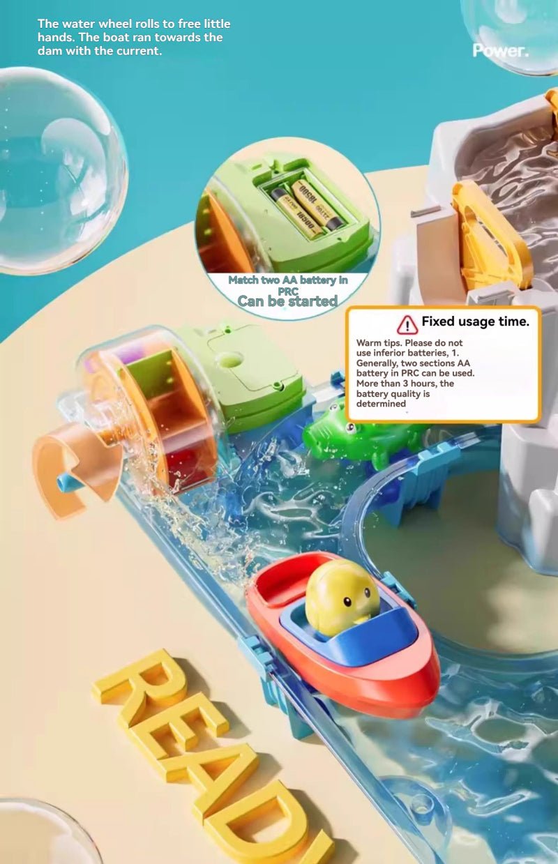 Aquaplay | JEU DE PISTE ET FIGURINE ANIMAUX AQUATIQUE - Émerveiller Bébé