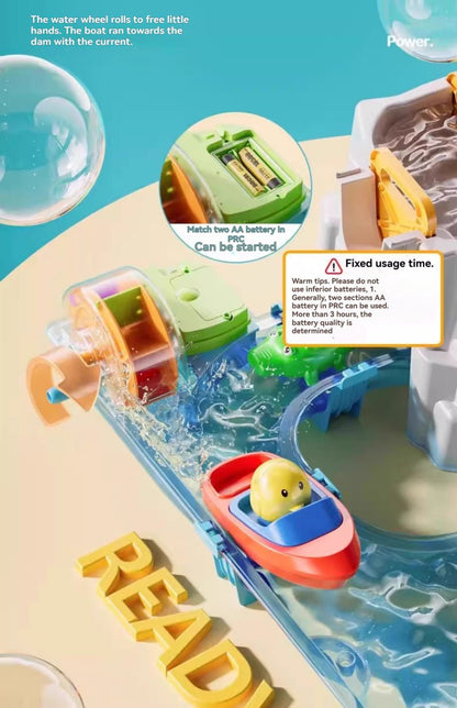 Aquaplay | JEU DE PISTE ET FIGURINE ANIMAUX AQUATIQUE - Émerveiller Bébé