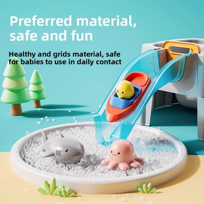 Aquaplay | JEU DE PISTE ET FIGURINE ANIMAUX AQUATIQUE - Émerveiller Bébé