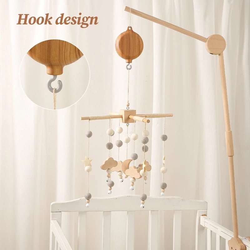 boite a musique bebe crochet rotatif pour mobile bebe