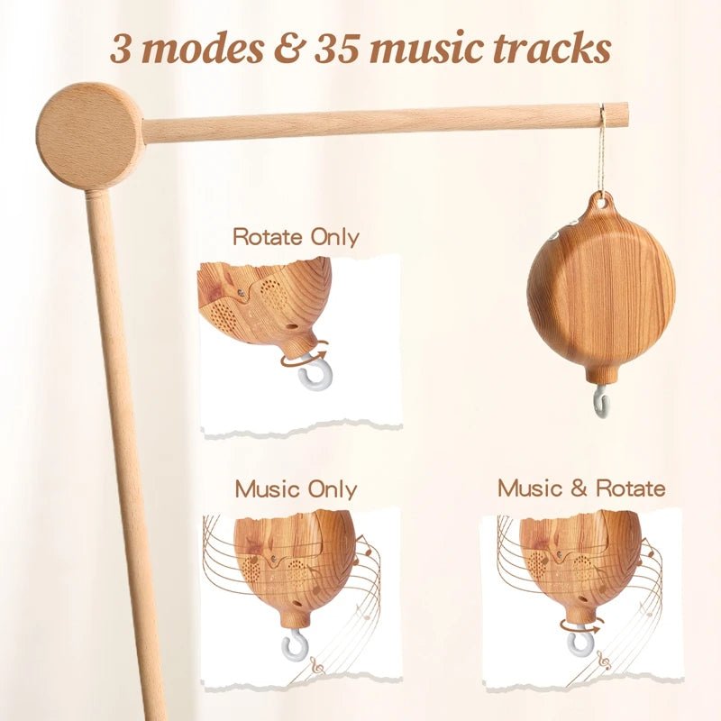 boite musique suspendu pour mobile bebe