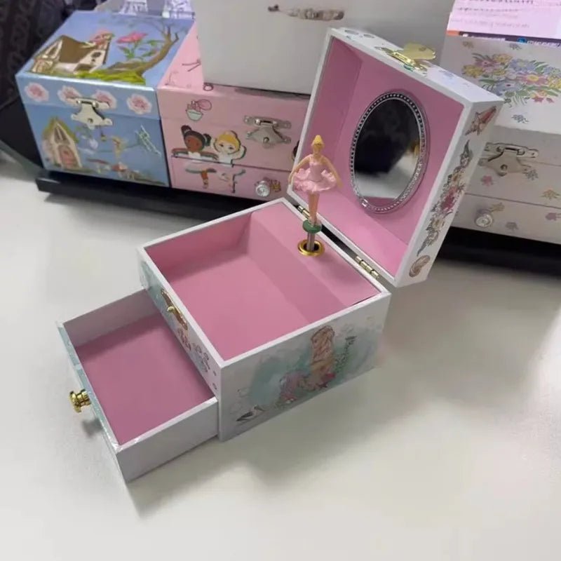 boite a musique coffre pour bijoux figurine ballerine