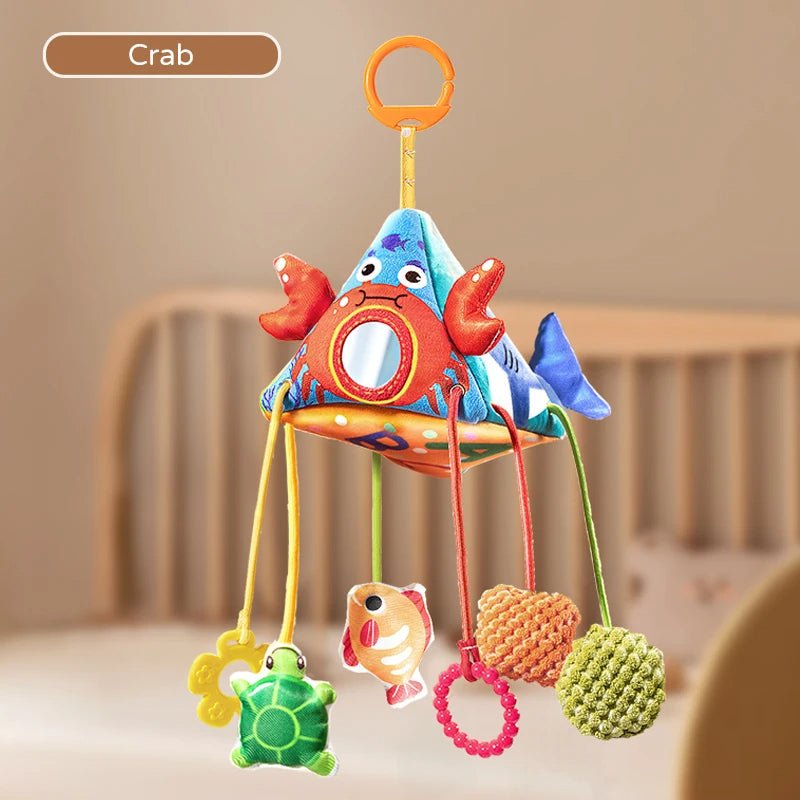 hochet suspendu poisson