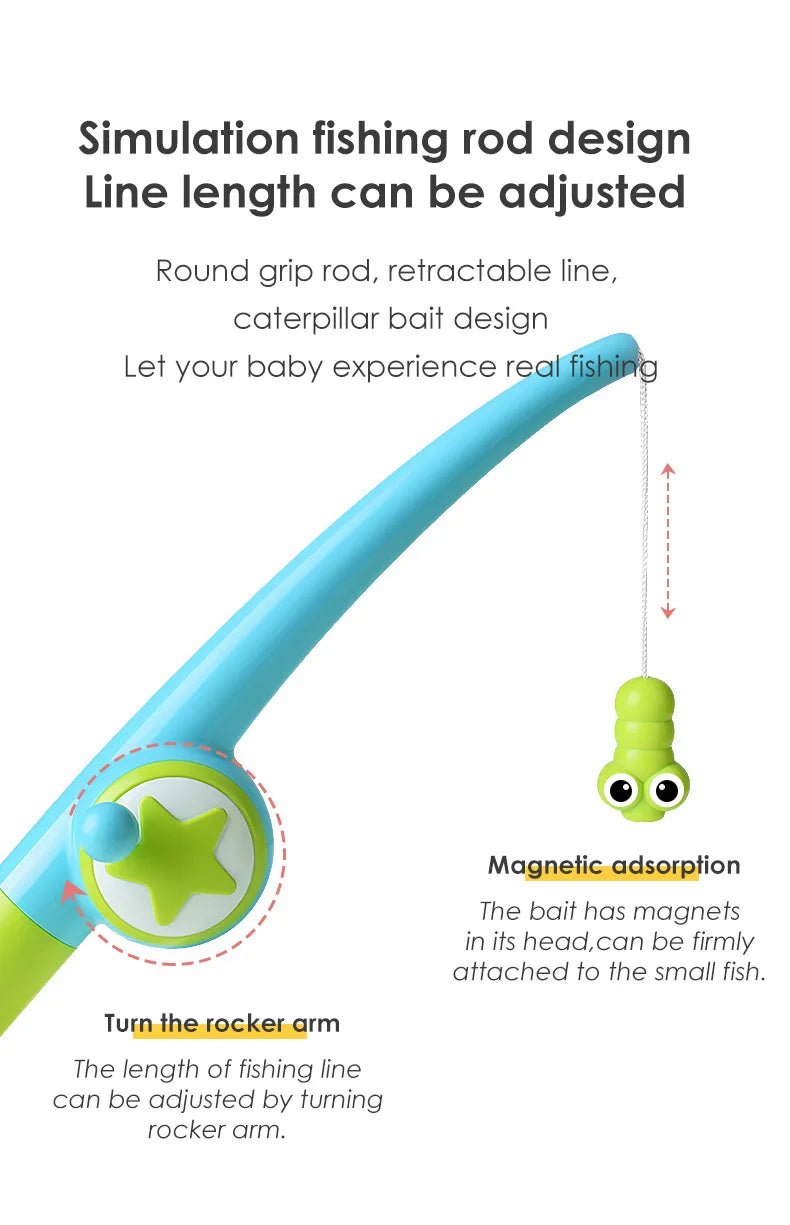 jouet de bain bébé | PÊCHE DE BALEINE MAGNÉTIQUE - Émerveiller Bébé