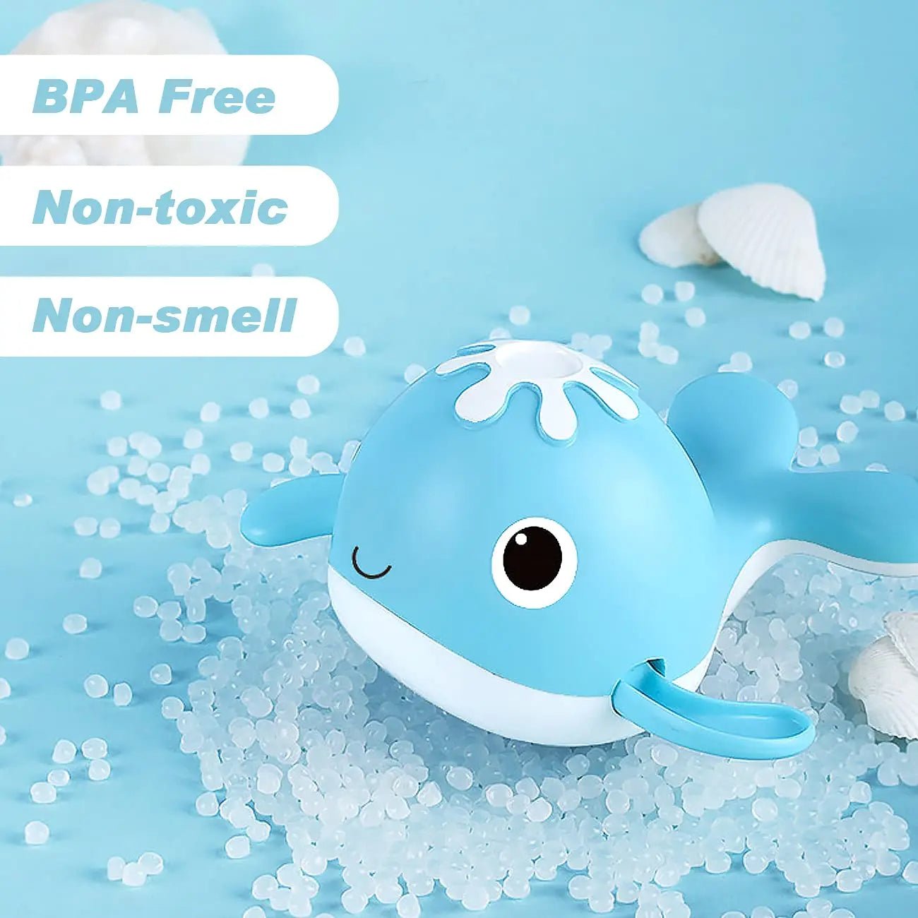 jouet de bain bébé | PÊCHE DE BALEINE MAGNÉTIQUE - Émerveiller Bébé