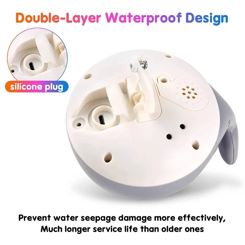 jouet de bain pour bebe | BALEINE FIGURINE LUMINEUSE ARROSOIR BAIN BÉBÉ - Émerveiller Bébé