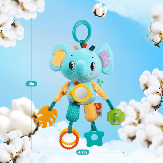 hochet peluche elephant