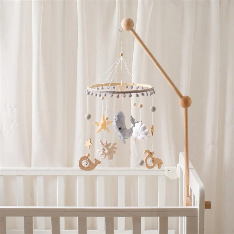 Mobile bebe | BALEINES SUSPENDUES - Émerveiller Bébé