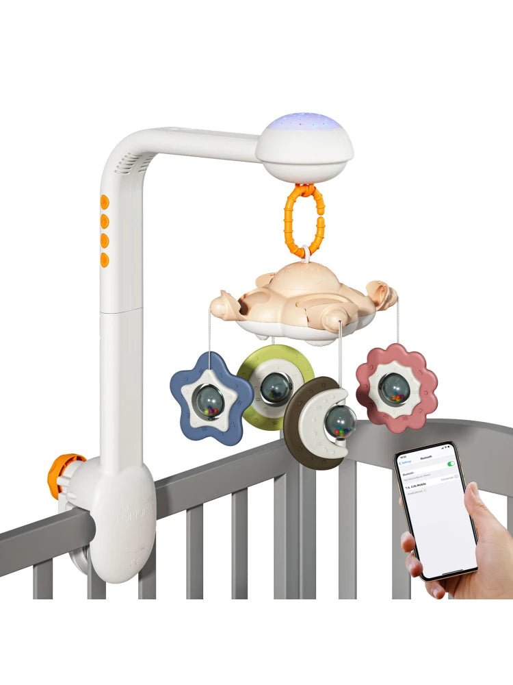 mobile musicale bebe hochets theme spatial 