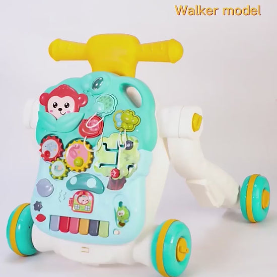 chariot de marche bebe video