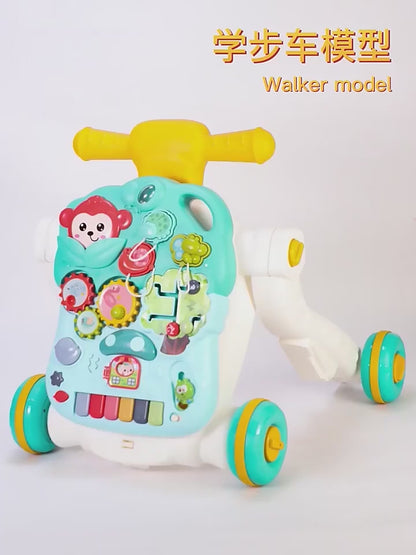 chariot de marche bebe video