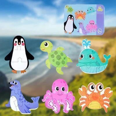 puzzle montessori ocean
