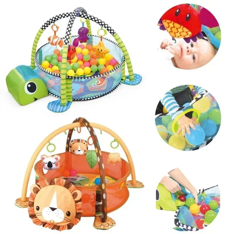 tapis bebe eveil piscine a balles 