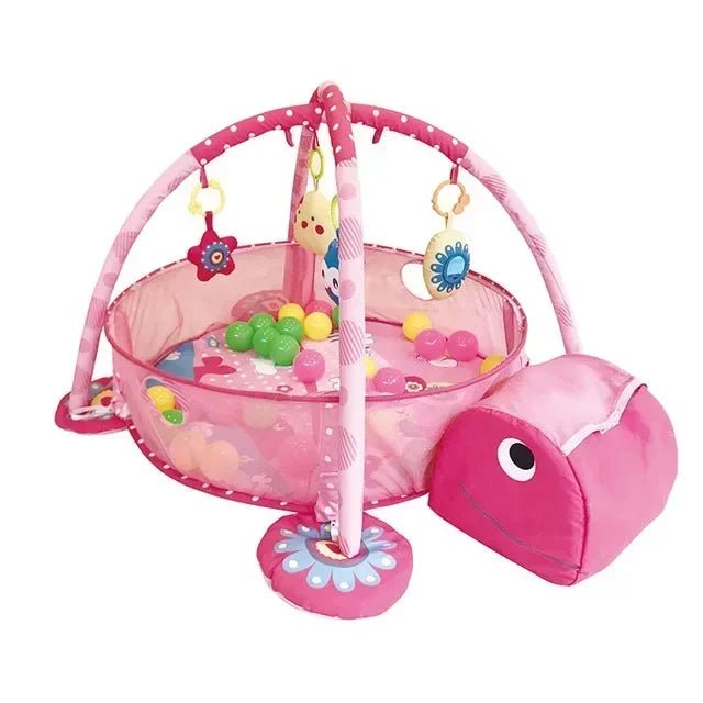 tapis bebe eveil arche double rose