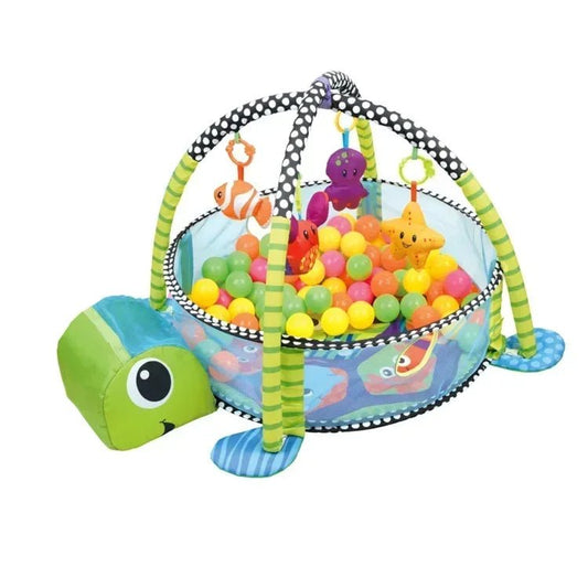 tapis bebe eveil en forme de tortue