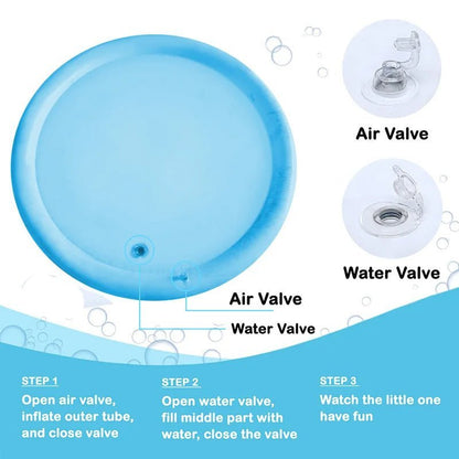 tapis d'eau bebe | ÉVEILCHORALIEN AVEC AMIS PHOQUE ET DAUPHIN - Émerveiller Bébé