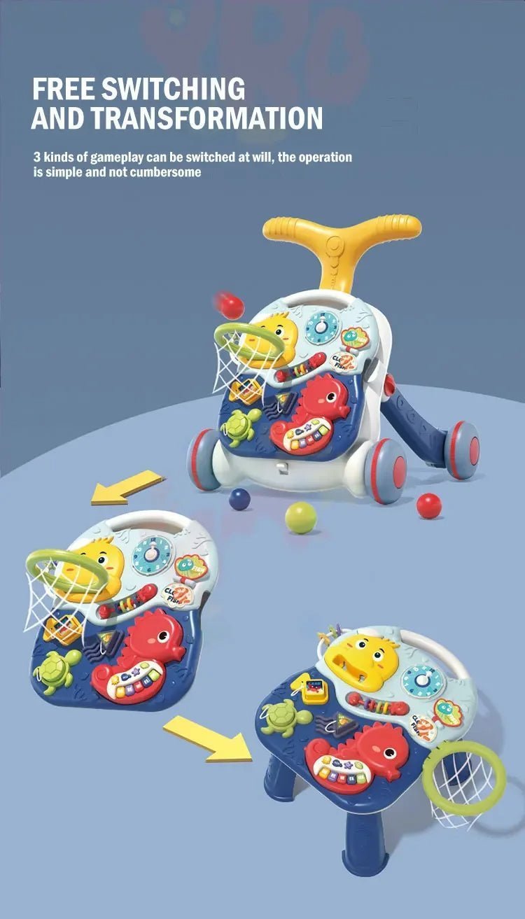Trotteur bébé | COMBITROTableOCÉAN - Émerveiller Bébé