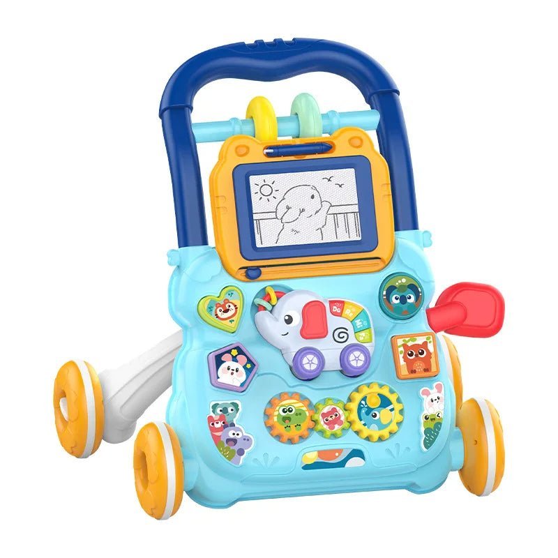trotteur bebe | POUSSETTE ÉLÉPHANT ÉVEIL COGNITIF - Émerveiller Bébé