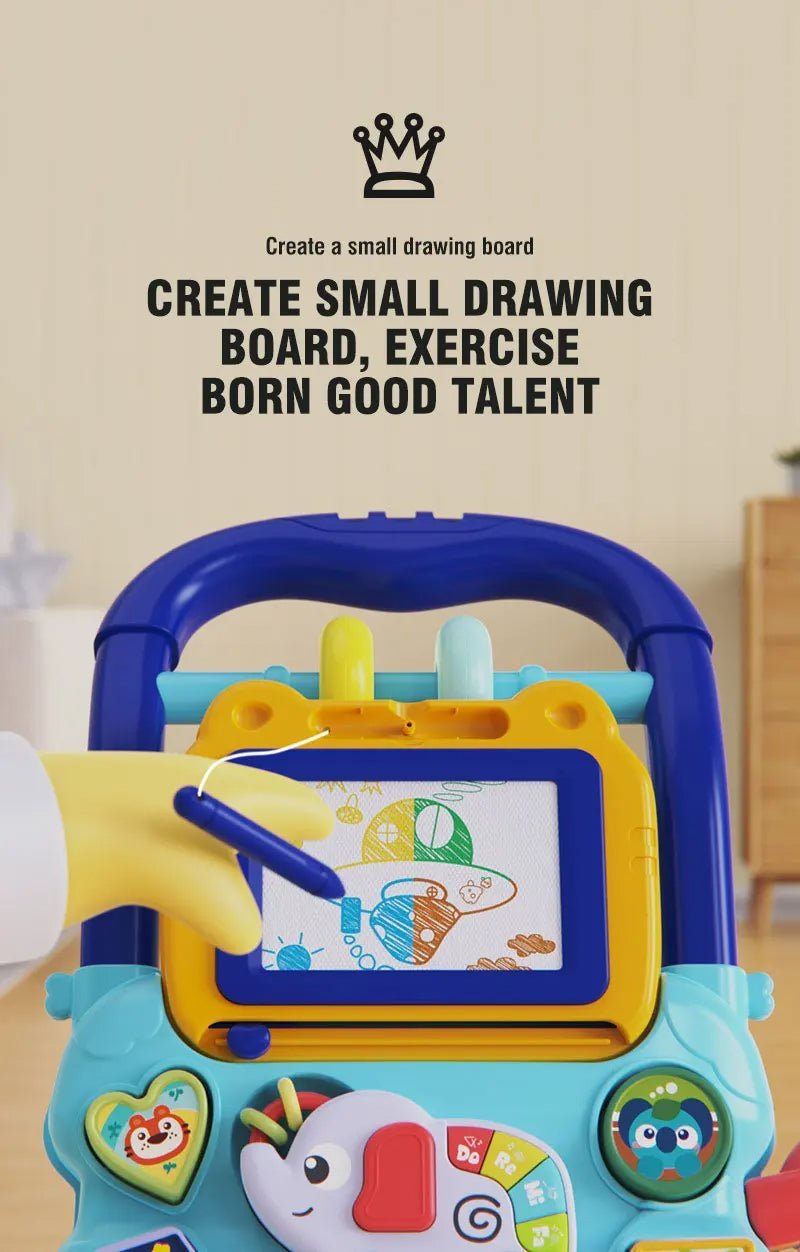 trotteur bebe | POUSSETTE ÉLÉPHANT ÉVEIL COGNITIF - Émerveiller Bébé