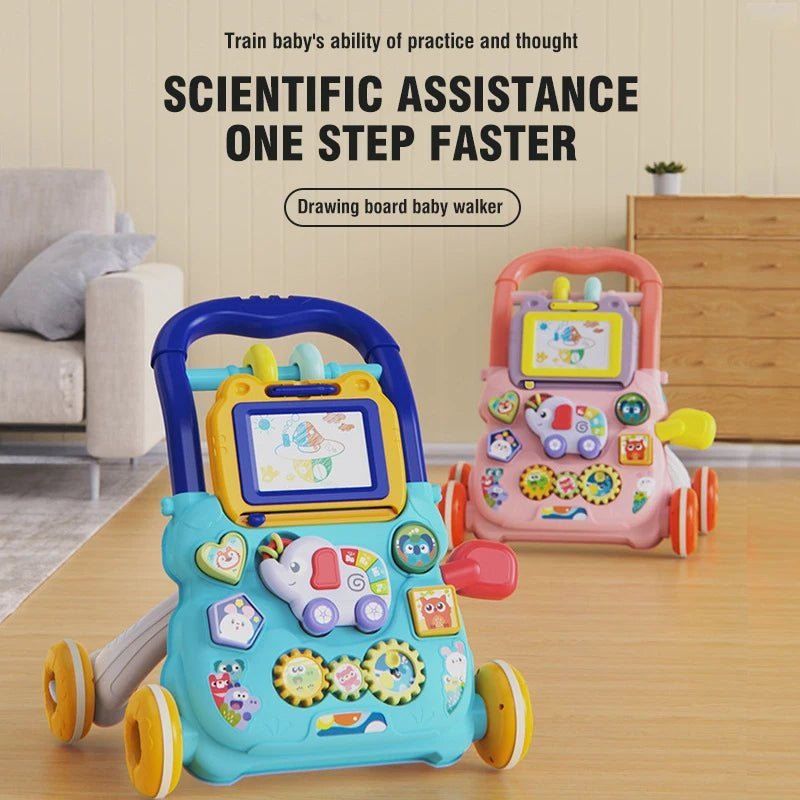 trotteur bebe | POUSSETTE ÉLÉPHANT ÉVEIL COGNITIF - Émerveiller Bébé
